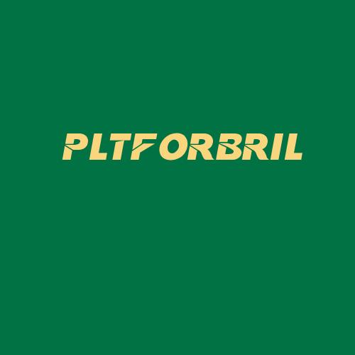 Logo da PLTFORBRIL